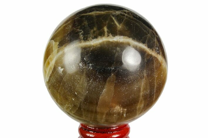 Polished Chocolate Calcite Sphere - Pakistan #149521